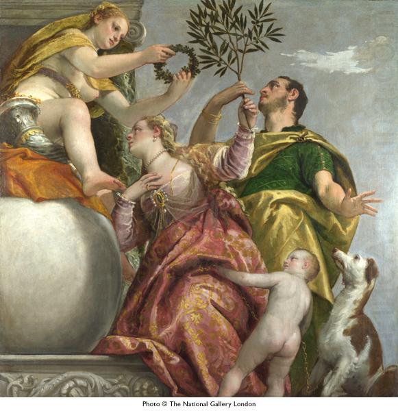 Allegory of Love IV Happy Union, Paolo Veronese